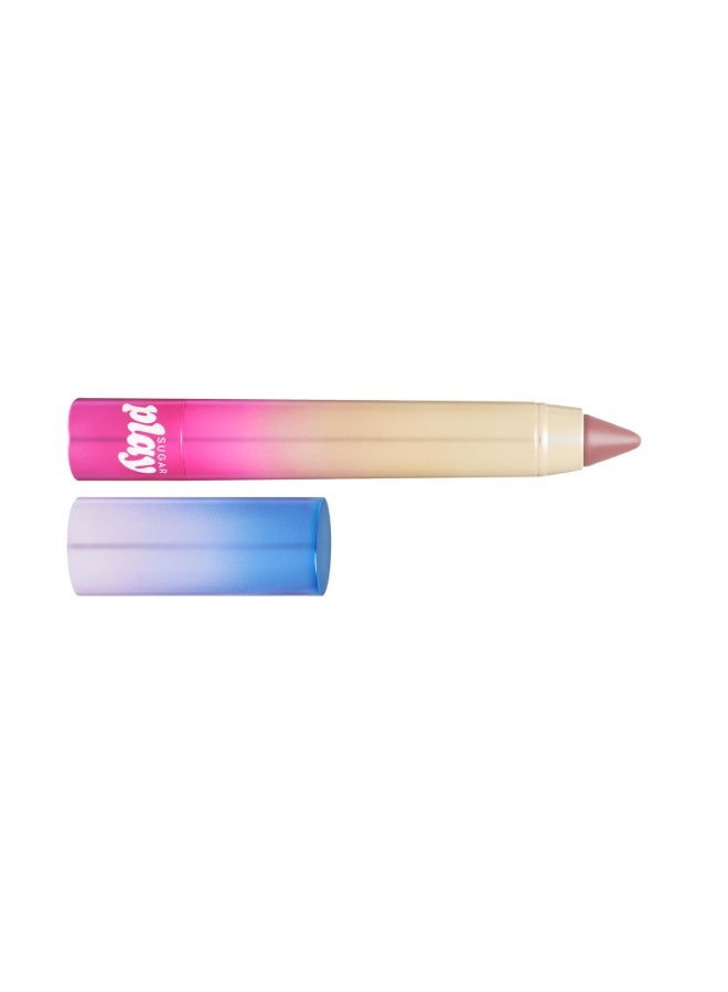 SUGAR Cosmetics Play Smooth Operator Matte Lip Crayon | Long Wearing & Pigmented | Can Be Used On Your Eyes, Lips And Cheeks | 3.3Gm (03 FOMO) - Image 3